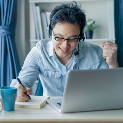 定期テストで<br />英語力の成長を確認